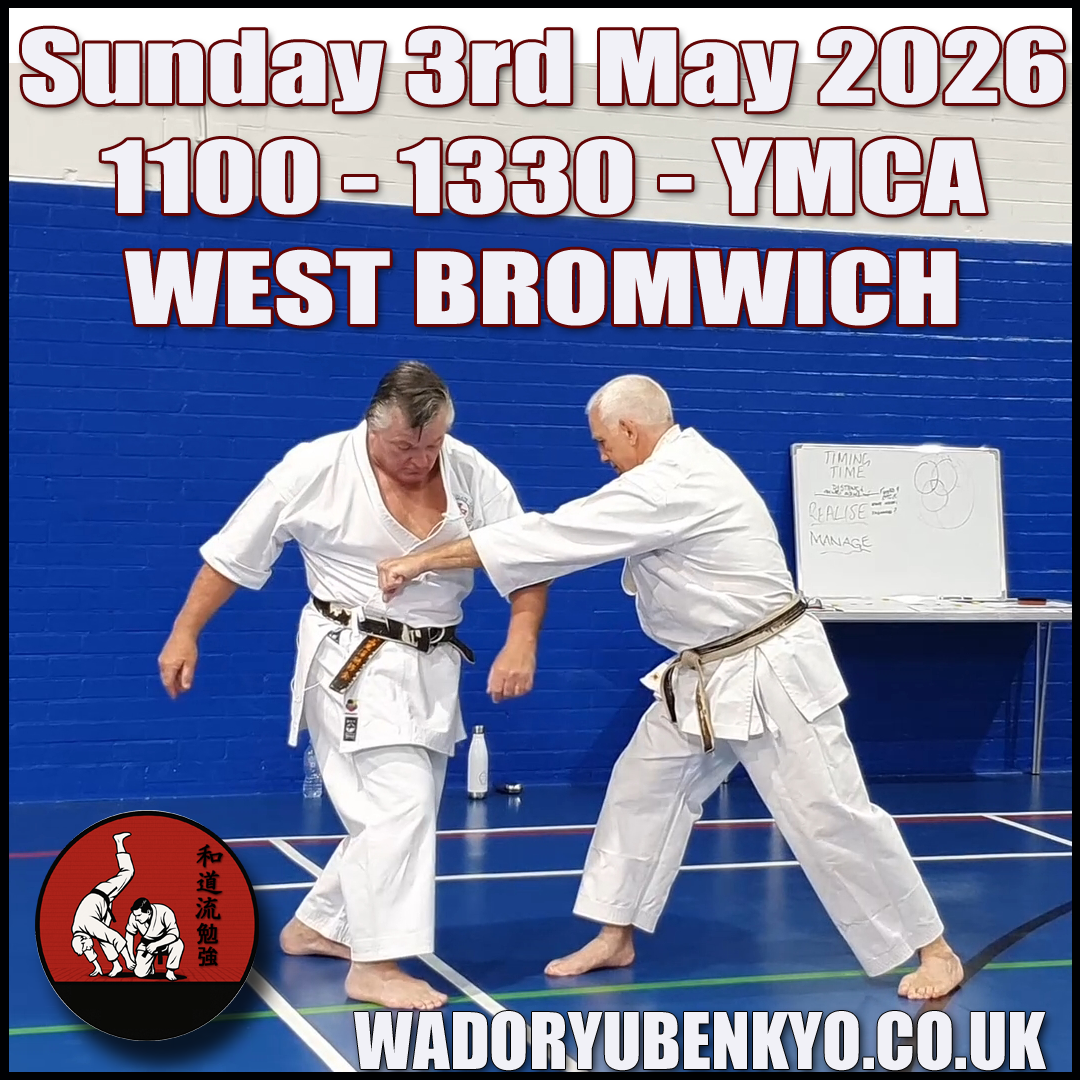 Roger Vickerman Renshi teaching Wadō-Ryū Karate