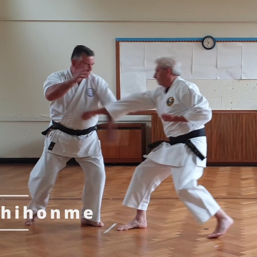 Tori establishes control through the attacking arm