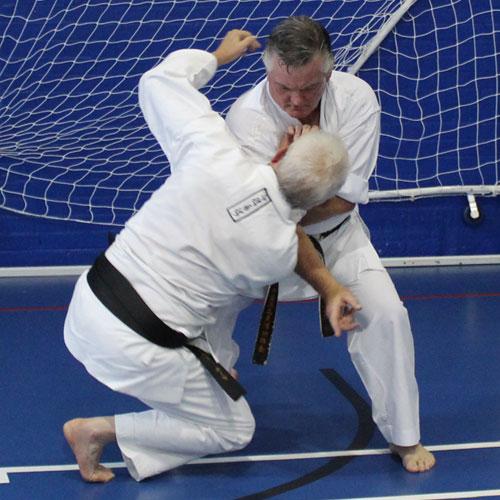 Roger Vickerman Renshi teaching Wadō-Ryū Karate